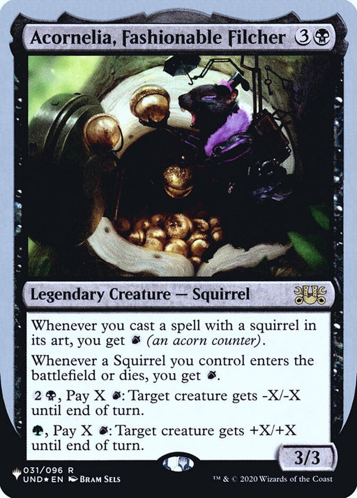 Acornelia, Fashionable Filcher - Legendary (Foil)