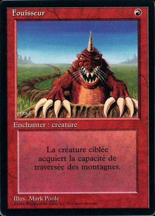 Fouisseur - Burrowing