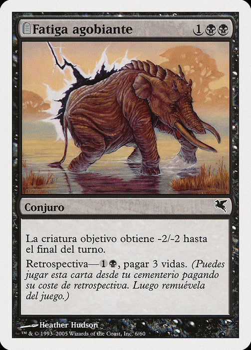 Fatiga agobiante - Crippling Fatigue - Tombstone