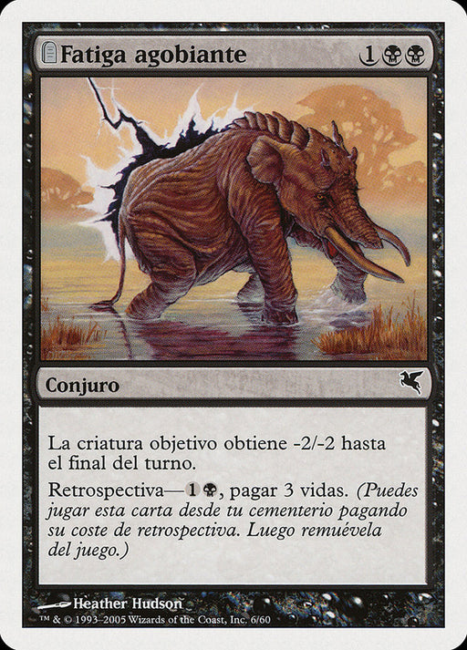 Fatiga agobiante - Crippling Fatigue - Tombstone