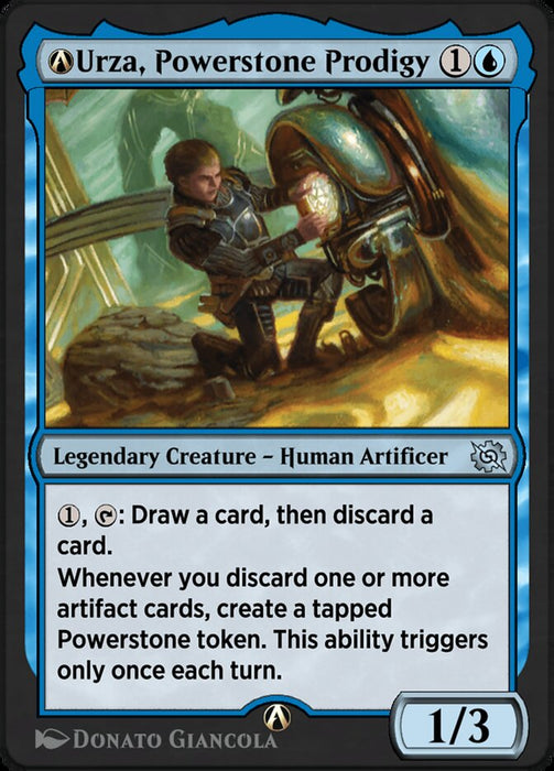 A-Urza, Powerstone Prodigy - Legendary