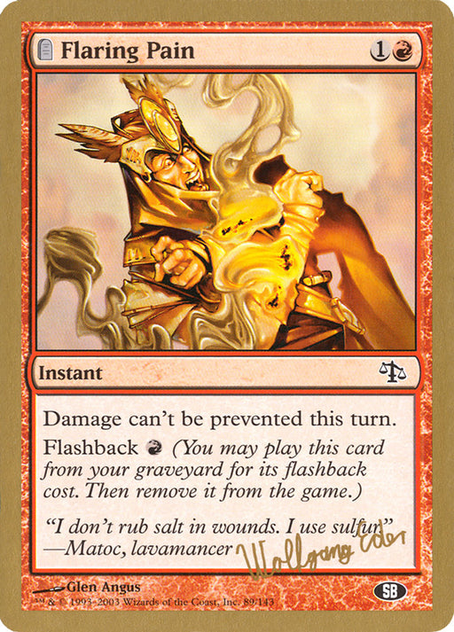 Flaring Pain - Tombstone