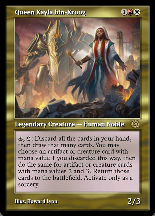 Queen Kayla bin-Kroog (Foil)