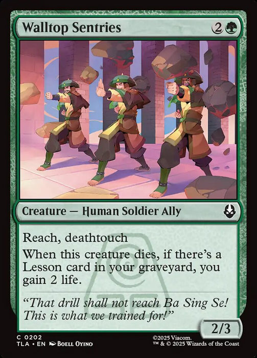 Walltop Sentries (Foil)