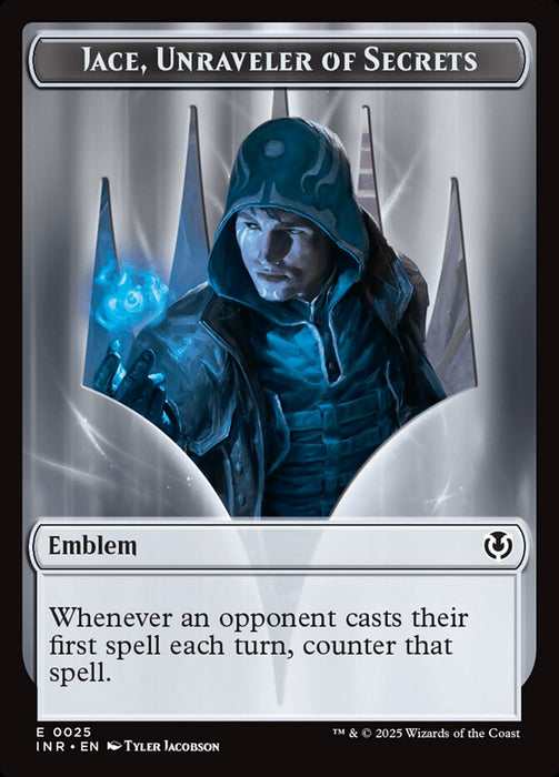Jace, Unraveler of Secrets Emblem (Foil)