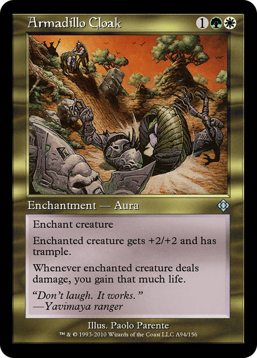 Armadillo Cloak - Retro Frame
