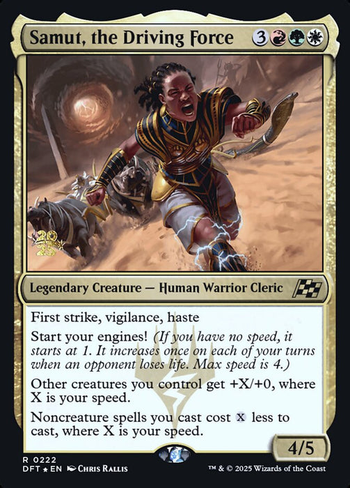 Samut, the Driving Force - Legendary (Foil)