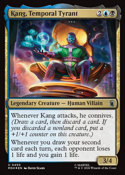 Kang, Temporal Tyrant - Legendary - Surge Foil (Foil)