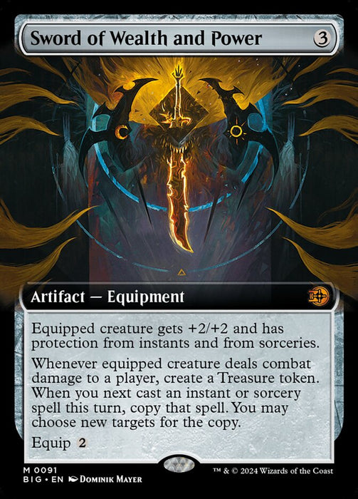 Sword of Wealth and Power - Extended Art