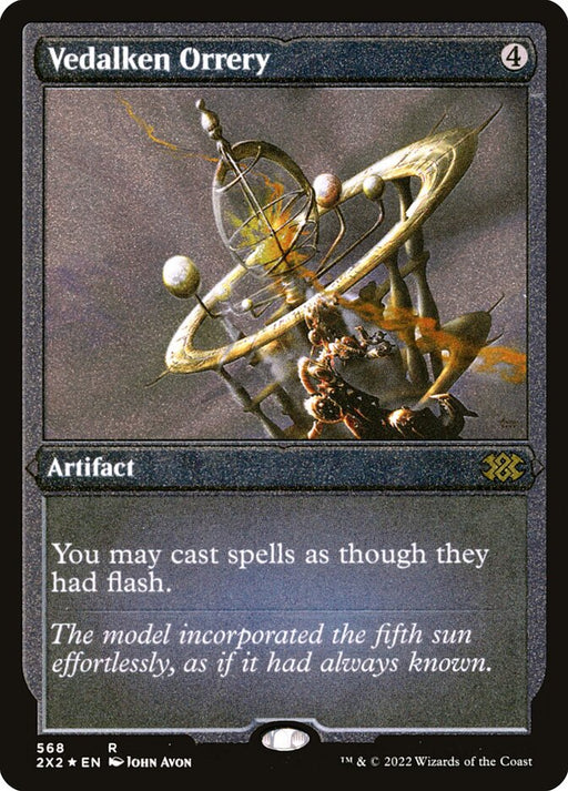 Vedalken Orrery - Etched - Inverted - Etched (Foil)