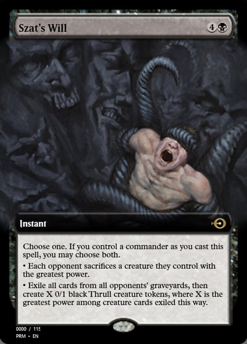 Szat's Will (Foil)