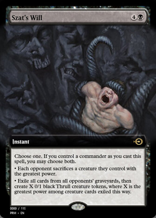 Szat's Will (Foil)