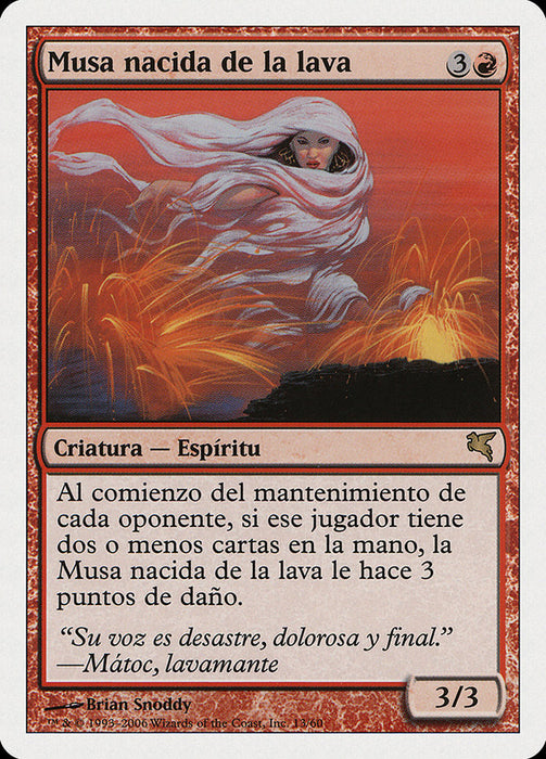 Musa nacida de la lava - Lavaborn Muse