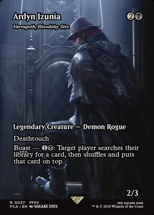 Ardyn Izunia - Varragoth, Bloodsky Sire - Borderless - Full Art - Legendary - Inverted