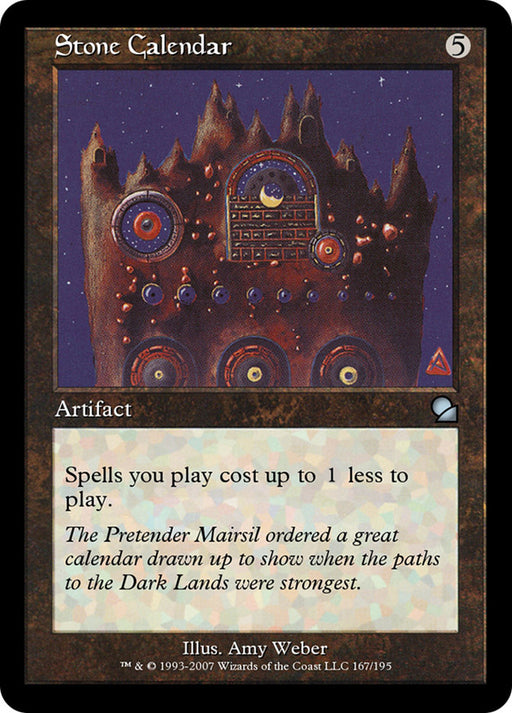Stone Calendar (Foil)