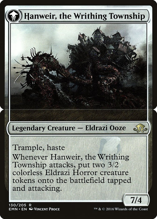 Hanweir, the Writhing Township - Mooneldrazidfc (Foil)