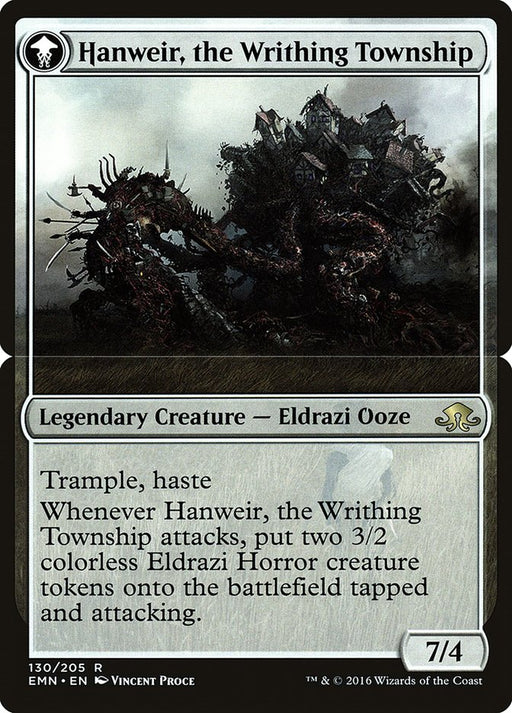 Hanweir, the Writhing Township - Mooneldrazidfc (Foil)