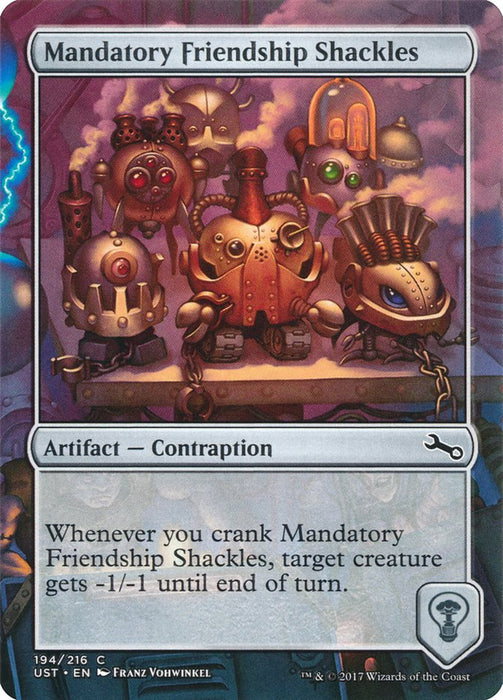 Mandatory Friendship Shackles - Borderless - Full Art