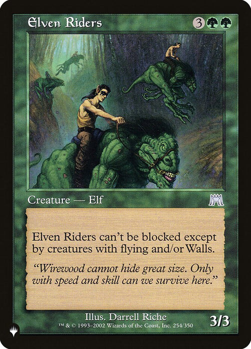 Elven Riders - Retro Frame