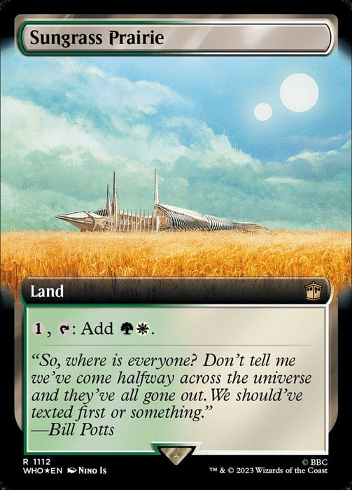 Sungrass Prairie - Extended Art - Surge Foil (Foil)