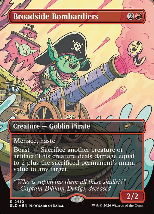 Broadside Bombardiers - Borderless - Full Art - Inverted (Foil)