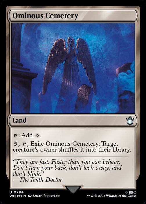 Ominous Cemetery - Surge Foil (Foil)