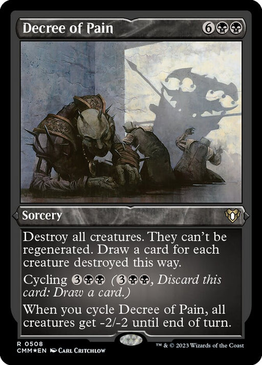 Decree of Pain - Etched - Inverted - Etched (Foil)