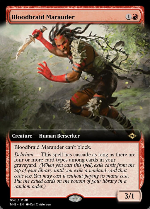 Bloodbraid Marauder (Foil)