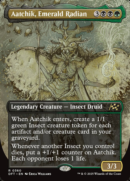 Aatchik, Emerald Radian - Borderless - Legendary - Inverted