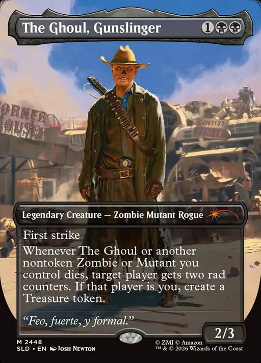 The Ghoul, Gunslinger - Borderless - Full Art - Inverted - Legendary (Foil)