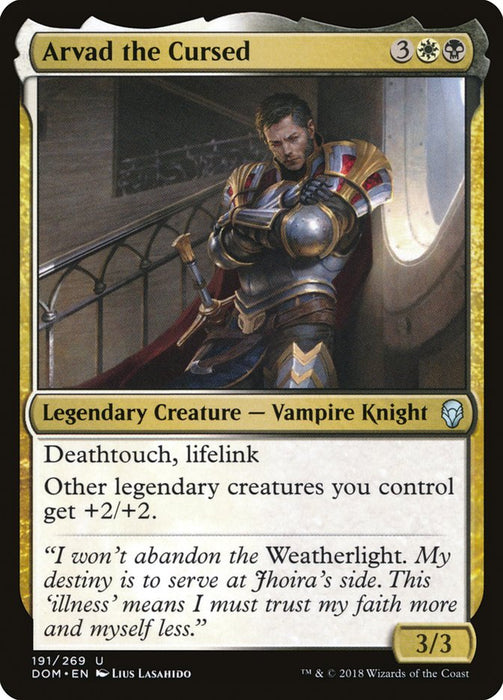 Arvad the Cursed - Legendary