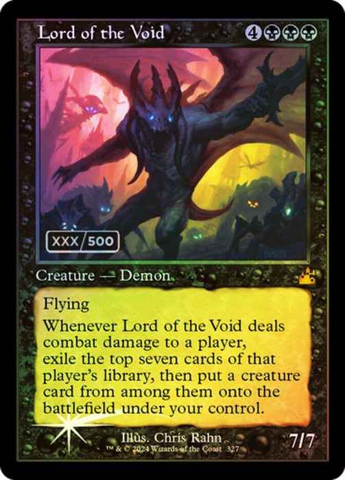 Lord of the Void - Retro Frame (Foil)