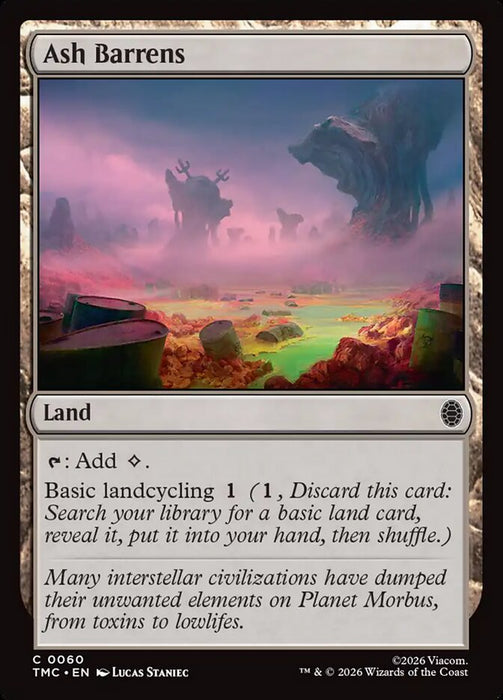 Ash Barrens (Foil)