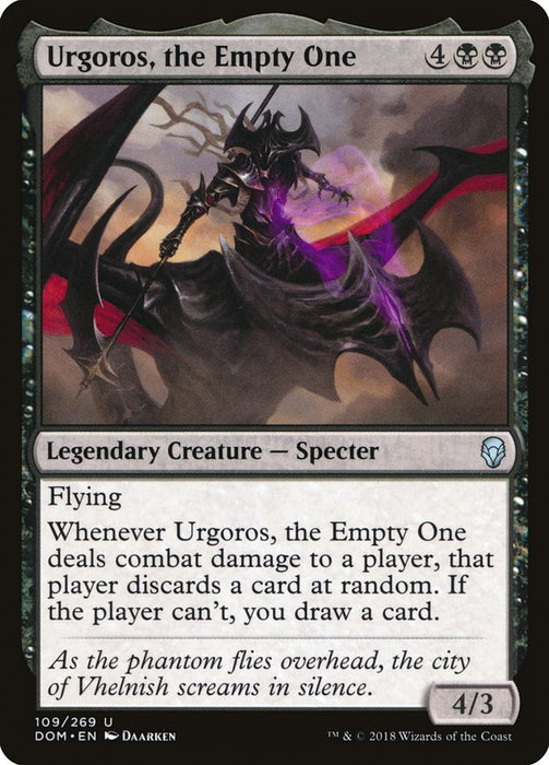 Urgoros, the Empty One - Legendary