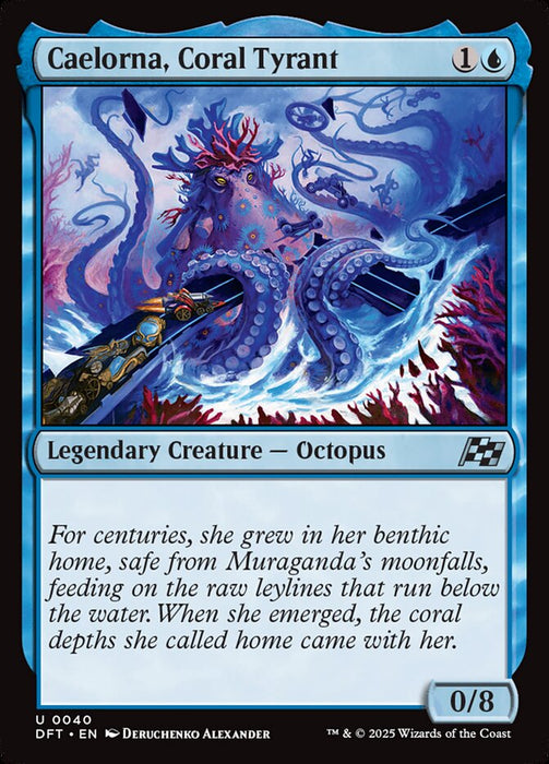 Caelorna, Coral Tyrant - Legendary (Foil)