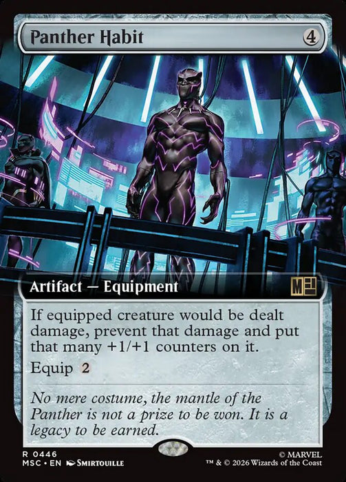 Panther Habit - Extended Art