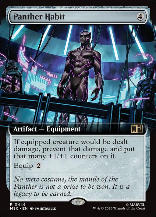 Panther Habit - Extended Art