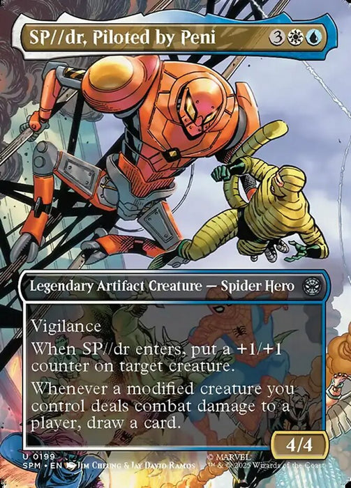 SP//dr, Piloted by Peni - Borderless - Full Art - Inverted - Legendary