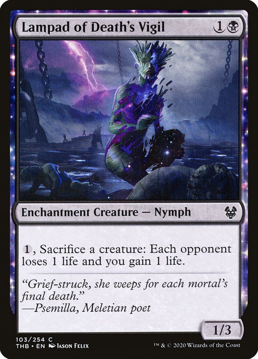 Lampad of Death's Vigil - Enchantment