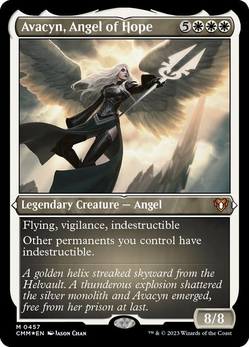 Avacyn, Angel of Hope - Etched - Inverted - Legendary - Etched (Foil)