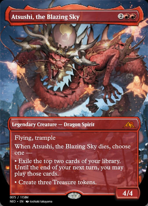 Atsushi, the Blazing Sky - Legendary (Foil)