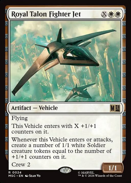 Royal Talon Fighter Jet - Surge Foil