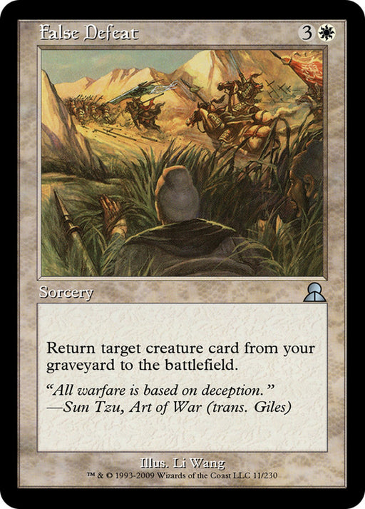 False Defeat (Foil)