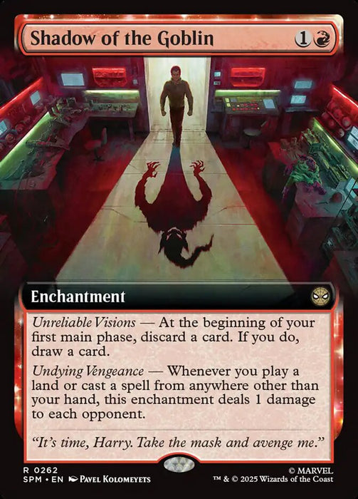 Shadow of the Goblin - Enchantment - Extended Art (Foil)