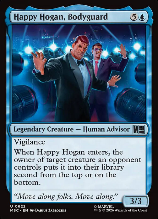 Happy Hogan, Bodyguard - Legendary