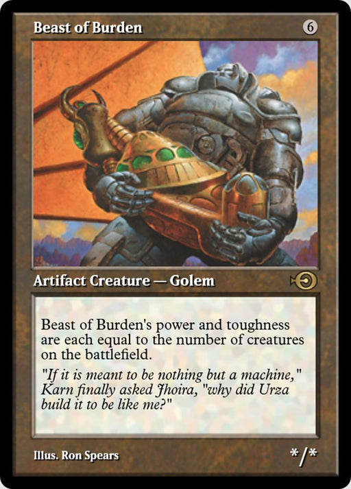 Beast of Burden (Foil)
