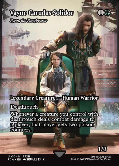 Vayne Carudas Solidor - Fynn, the Fangbearer - Borderless - Full Art - Legendary - Inverted