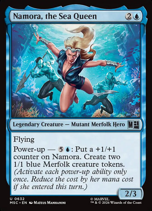 Namora, the Sea Queen - Legendary