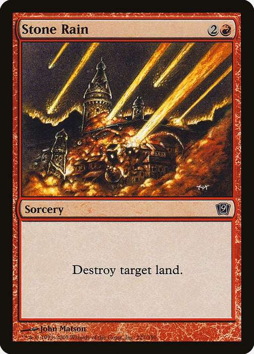 Stone Rain (Foil)