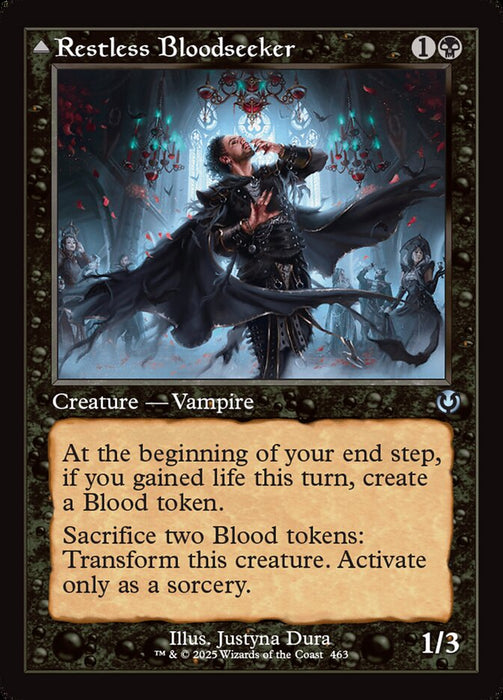 Restless Bloodseeker // Bloodsoaked Reveler - Retro Frame